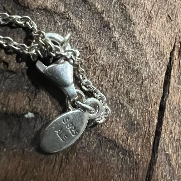 Authentic Pandora Necklace Choker Round Sparkle Halo 925 Brilliant Cut Cz 15-18” - Picture 9 of 9